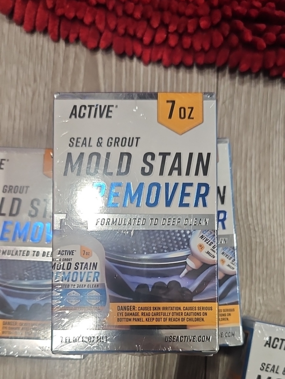 ACTIVE Seal & Grout Mold Stain Remover - White, Blue, Yellow